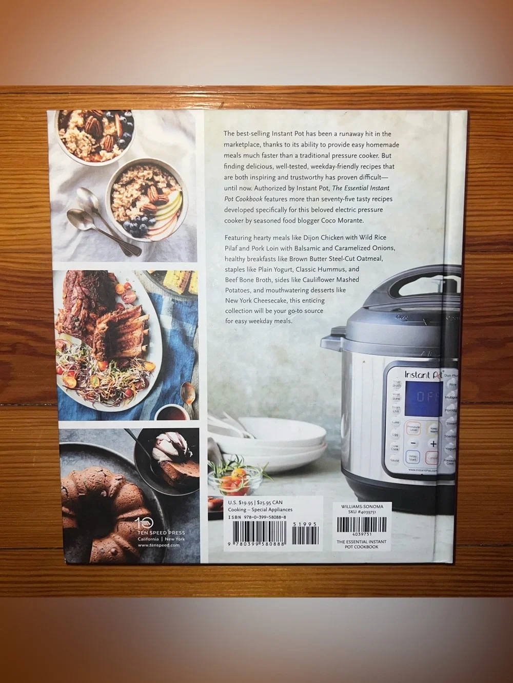 “The Essential Instant Pot Cookbook” by Coco Morante